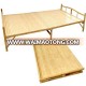 Cheap Bamboo folding bed for wholesale