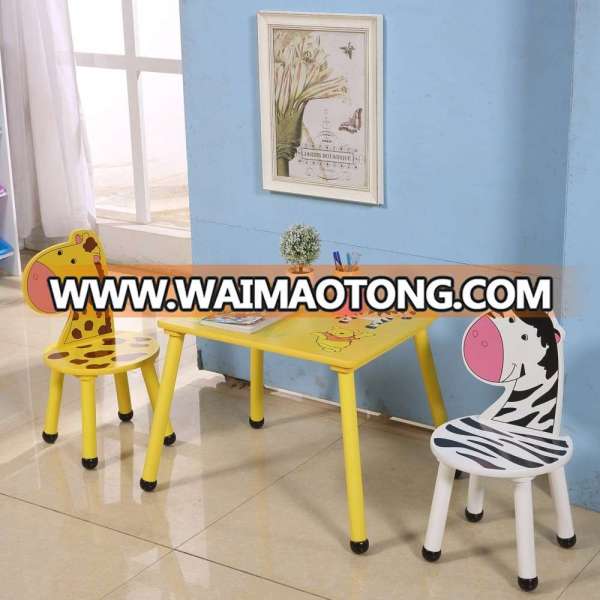 Wooden Study Table and Chair set for Kids Preschool Children Furniture Sets